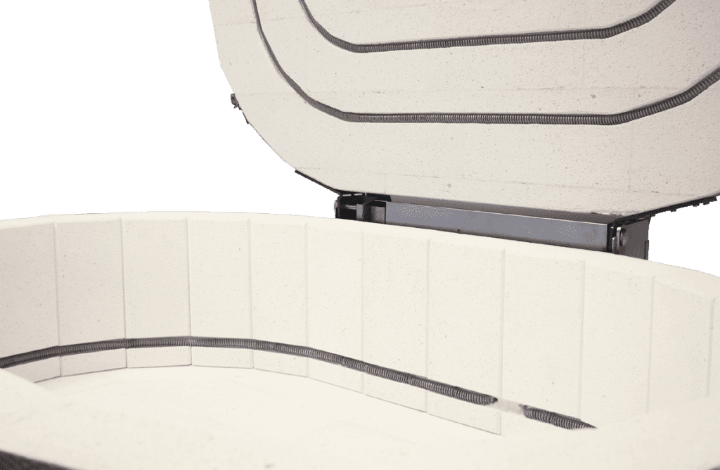 Horno Nabertherm fusing interior con calentamiento