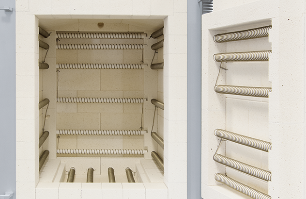 HORNO NABERTHERM - Resistencias en 5 lados