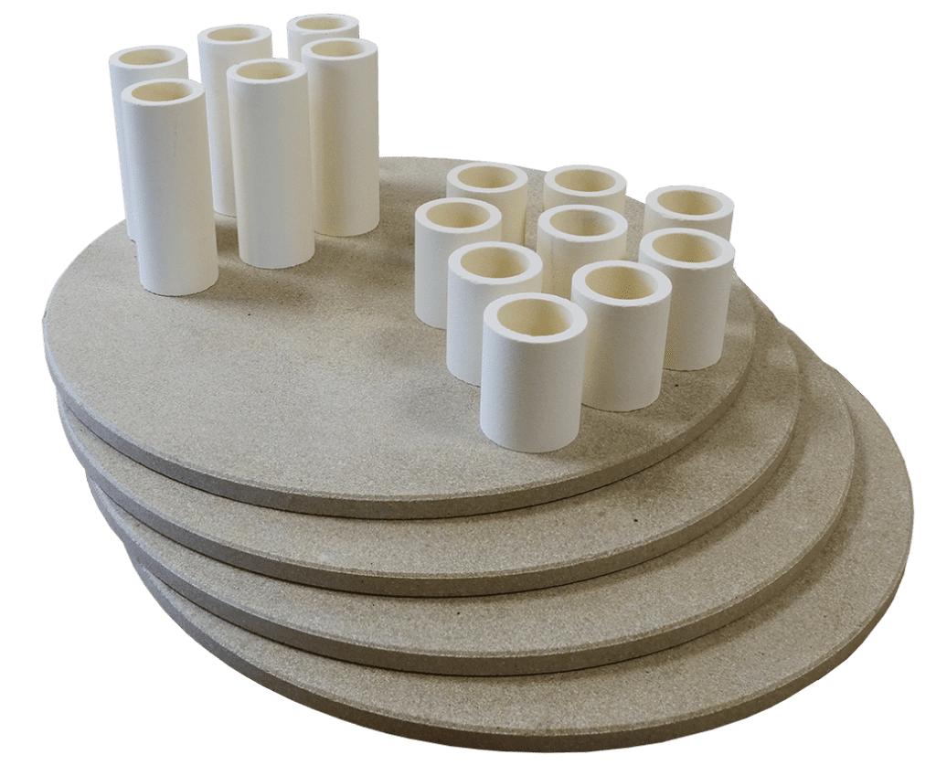 Horno Nabertherm kit placas y soportes