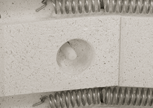 Horno Nabertherm termopar protegido