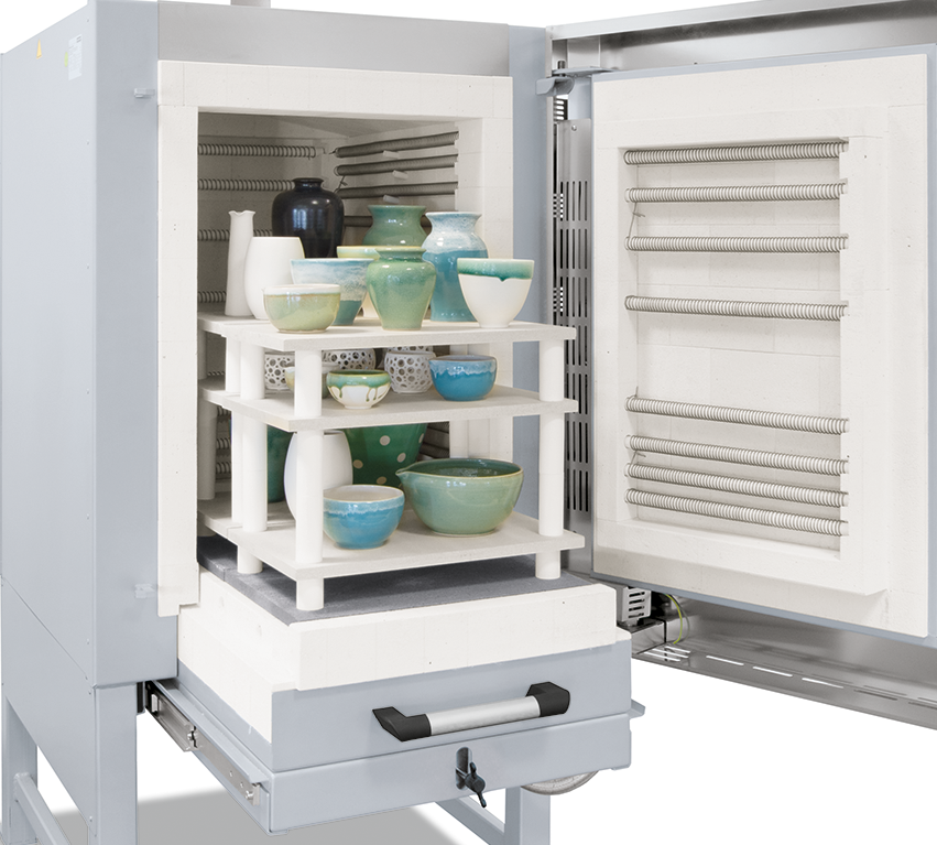 Horno Nabertherm - altura de carga ergonómica