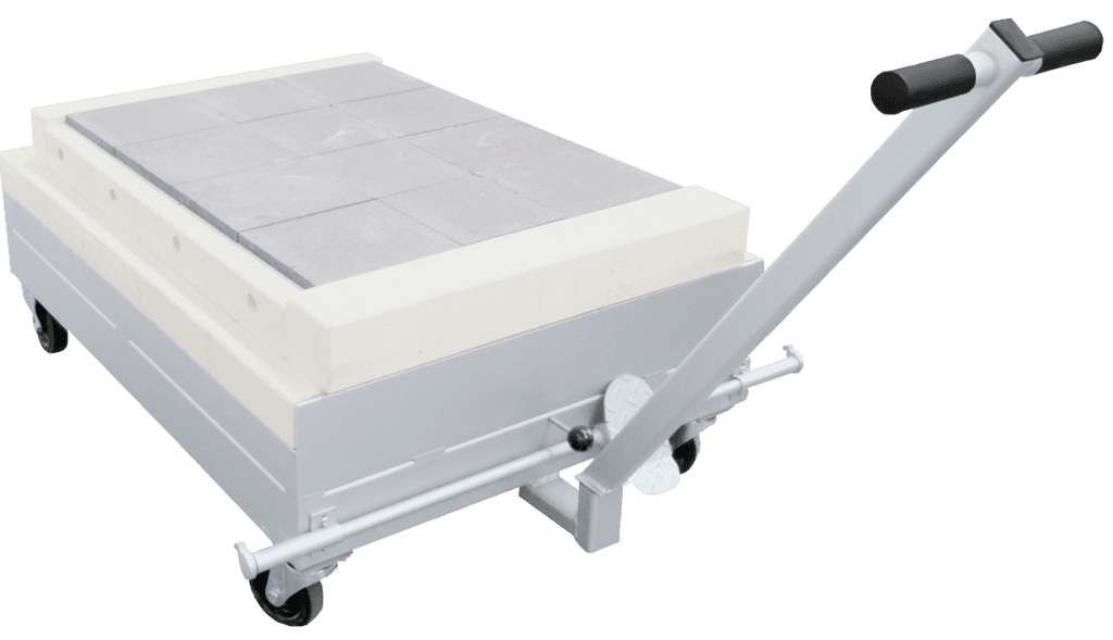 Horno Nabertherm - vagoneta para horno